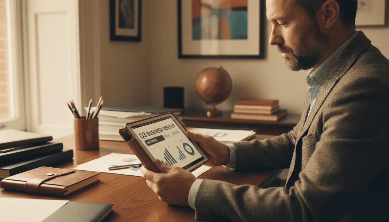 Management consulting and business optimization